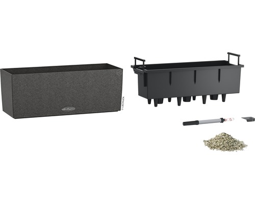 Květináč se zavlažovacím systémem a příslušenstvím