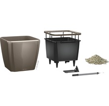 Květináč Lechuza Classico 21 se zavlažovacím systémem a příslušenstvím