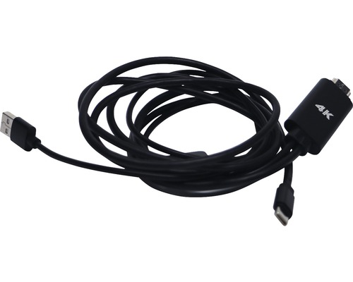 Adaptérový kabel USB na VGA s podporou 4K