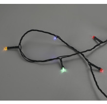 Světelný řetěz s různobarevnými LED světly