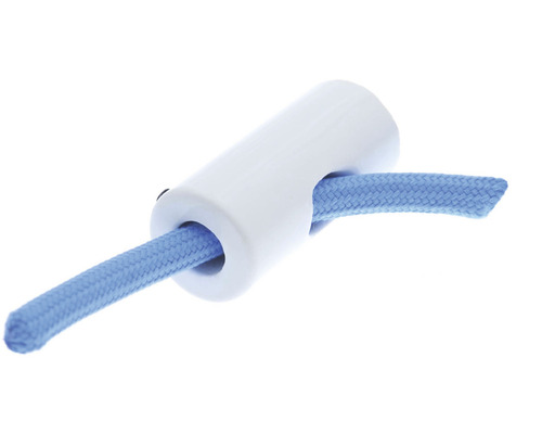 Lanová svorka s modrým lanem