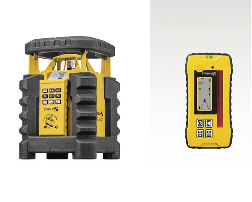 Rotační laser a přijímač Stabila