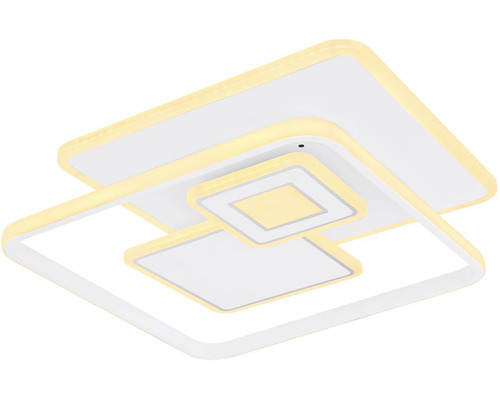 Čtvercové LED stropní svítidlo s víceúrovňovým designem