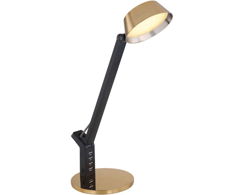 Stolní lampa s LED žárovkou a USB portem