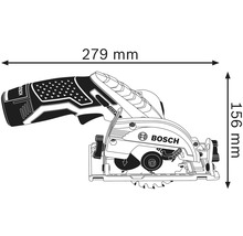 Aku okružní pila Bosch GKS 12V-26