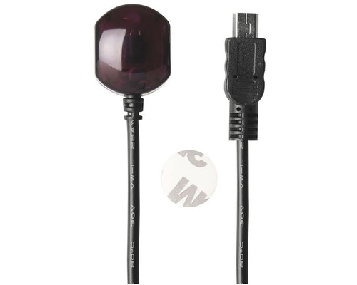 Infračervený přijímač s USB konektorem a lepicí podložkou