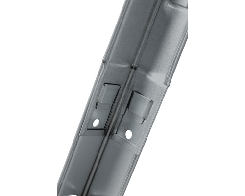 Kovový stojanový profil s montážními otvory