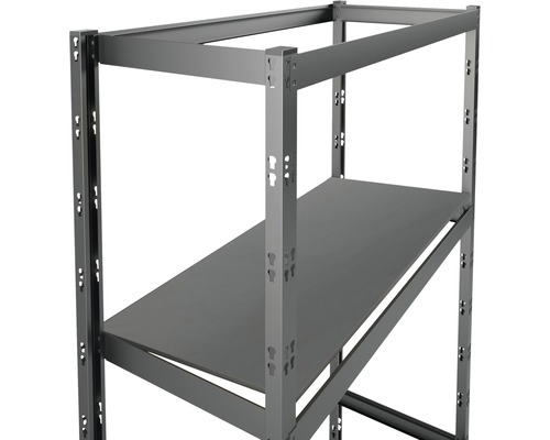 Regál s policí pro sklad a dílnu