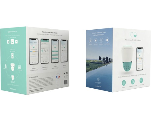 Balení analyzátoru bazénové vody Ondilo ICO