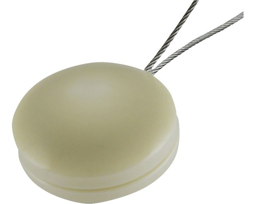 Kulatý stropní hák s ocelovým lankem