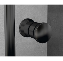 Sprchové dveře basano Modena otočné prosklené se světle černým profilem 88,8 cm PZ KT9/20-thumb-8