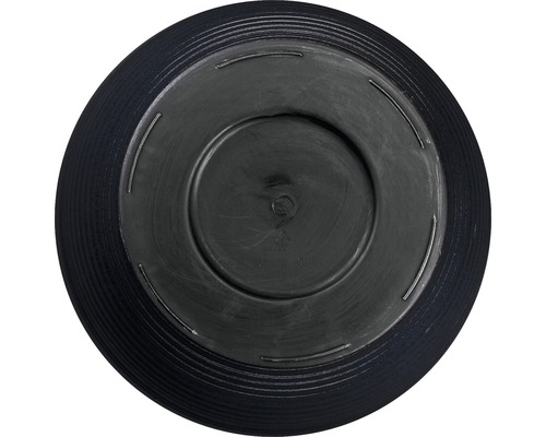 Spodní strana černé podmisky pod květináč