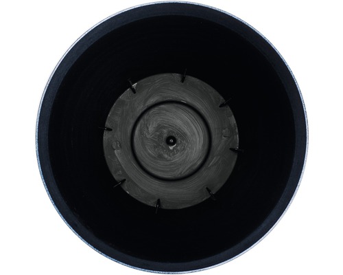 Vnitřní pohled na květináč se zavlažovací vložkou