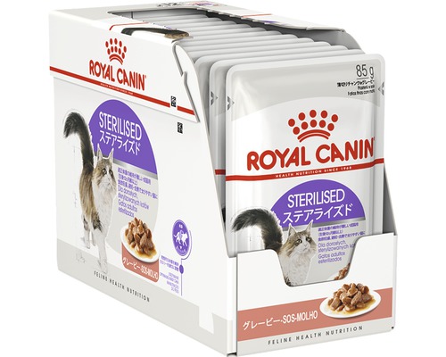 Krmivo pro kastrované kočky Royal Canin Sterilised v 85gramovém balení