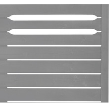 Dřevěná branka s vodorovnými lamelami