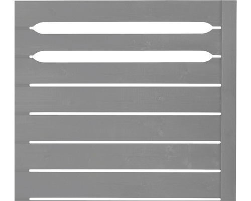 Dřevěná branka s vodorovnými lamelami