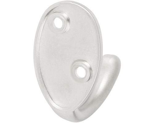 Kovový věšák na šaty s oválnou základnou