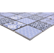 Keramická mozaika CD CL48B čtverec Classico 29,7x29,7 cm modrá-thumb-1