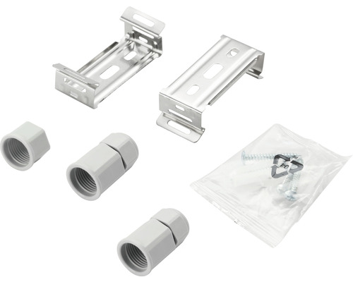 Upevňovací materiál pro elektroinstalace, včetně držáků, kabelových vývodek a šroubů