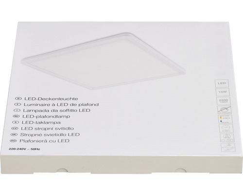 Balení LED stropního svítidla