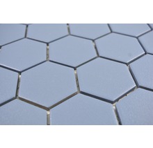 Keramická mozaika HX AT53 šestiúhelník 32,5x28,1 cm Uni modrozelená R10B-thumb-2