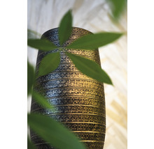 Obal na květináč passion for pottery Solano Ø 24 x 22 cm černo-zlatý-thumb-7