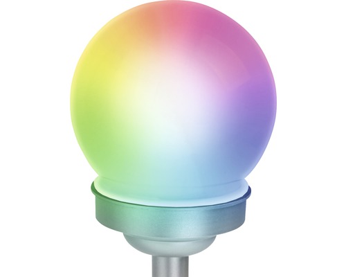 Dekorativní zahradní lampa ve tvaru koule