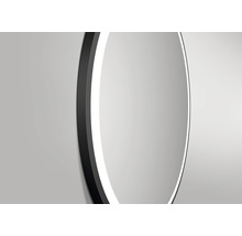 LED kulaté zrcadlo do koupelny DSK Black Circular matt Ø 60cm IP 24-thumb-1