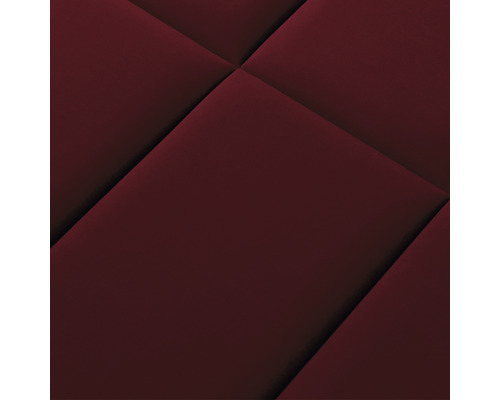 Čalouněné nástěnné panely s geometrickým vzorem