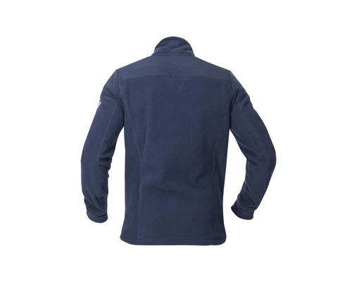 Dámská fleecová bunda na zip, pohled zezadu