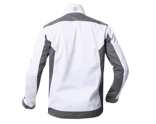 Bunda s dlouhými rukávy, pohled zezadu