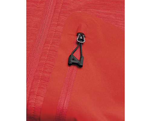 Detail bundy se zipem