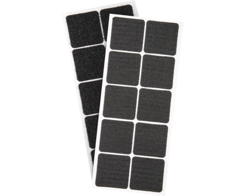 Dva archy se samolepicími čtvercovými kluzáky na nábytek