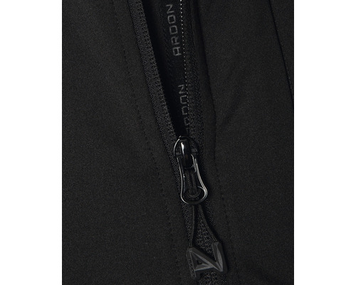 Detail zipu na oděvu