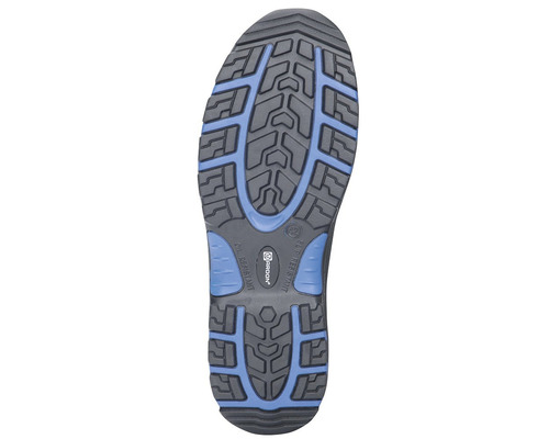 Podešev bezpečnostní obuvi s protiskluzovou profilovou podrážkou