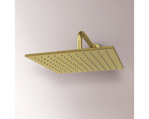 Čtvercová sprchová hlavice pro montáž na stěnu