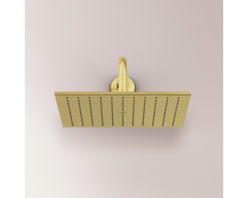 Obdélníková sprchová hlavice pro montáž na strop