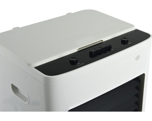 Přenosný ochlazovač vzduchu s ovládacími prvky