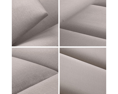 Detail čalouněného nábytku s látkovým potahem