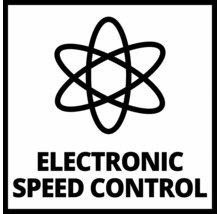 Symbol elektronické regulace otáček