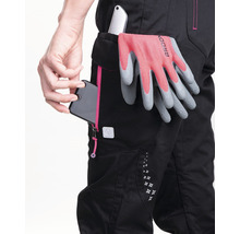 Kalhoty pas Ardon FLORET černo růžová velikost 54-thumb-3