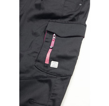 Kalhoty pas Ardon FLORET černo růžová velikost 54-thumb-4