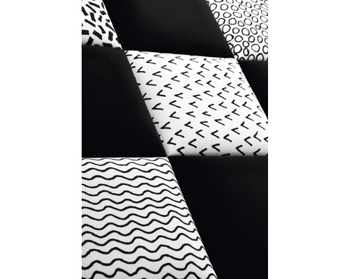 Zvukový absorbér s různými vzory