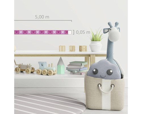 Scéna s bordurou do dětského pokoje, délka 5 metrů