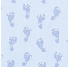 Látka se vzorem otisků nohou
