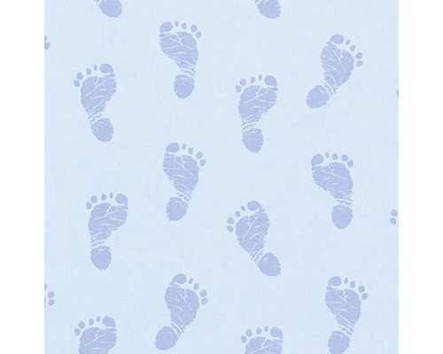 Látka se vzorem otisků nohou
