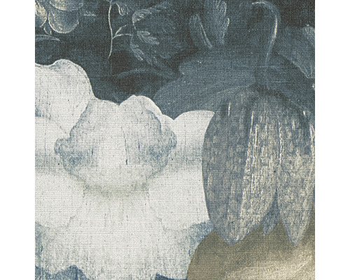 Detail tapety s květinovým vzorem