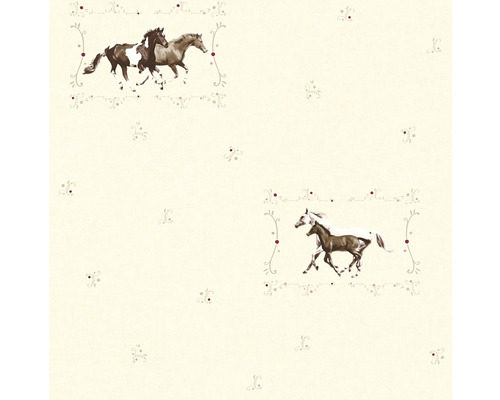 Tapeta s motivem koní pro dětský pokoj