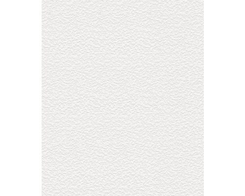 Detail bílé strukturované tapety.