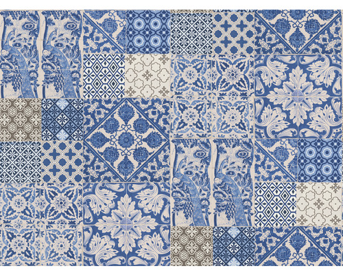 Vzor z různých dlaždic s ornamenty